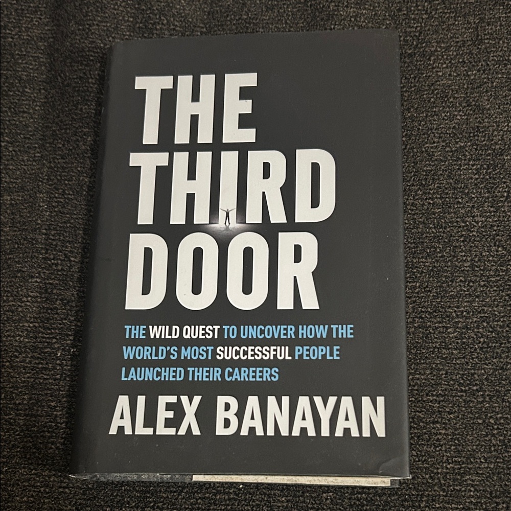 The Third Door Hardcover Book by Alex Banayan